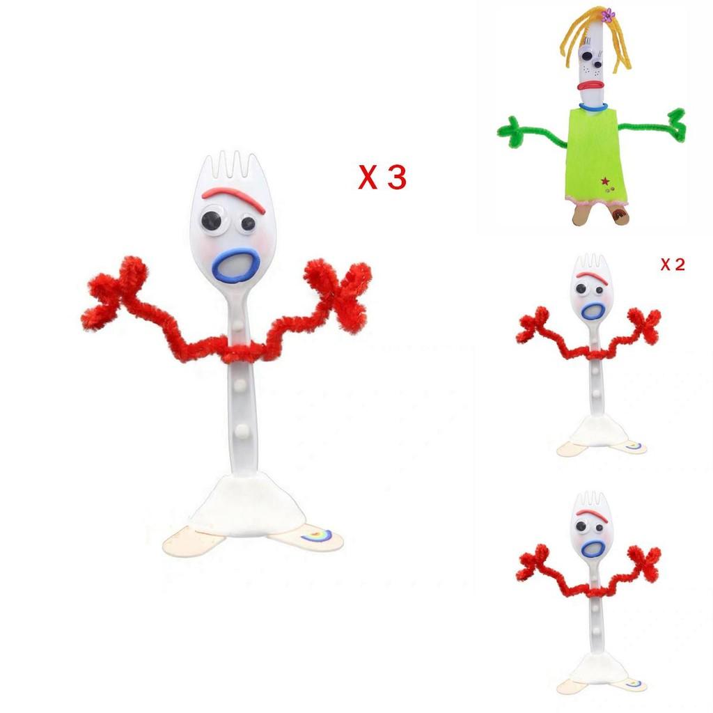 Aufregendes Toy Story 4 Forky und Messer DIY-Set zur Förderung des kreativen Spiels für Kinder
