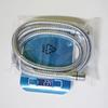2m Flexible Chrome Stainless Steel Bathroom Hose with G1/2 Universal Brass Connector for Handheld Shower Head