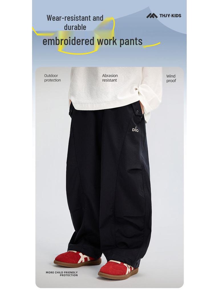 Fairy Tale Memory Boys' Cargo Pants - 2025 Autumn Collection