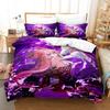 Genshin Impact Yae Miko Bedding Set Single Twin Full Queen King Size Bed Set Aldult Kid Bedroom Duvetcover Sets 3D Print Game