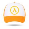 Fashion Casual Half Life  Game Logo Print Baseball Caps Unisex Women Parentchild Hats Mesh Visor Outdoor Sun Hat Adjustable Caps