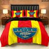 Unione Sportiva Lecce Pattern Bedding uilt Set uilt Cover Pillowcase Home Decoration Birthday Gift (1 * duvet cover + 2 * pillowcase without core)