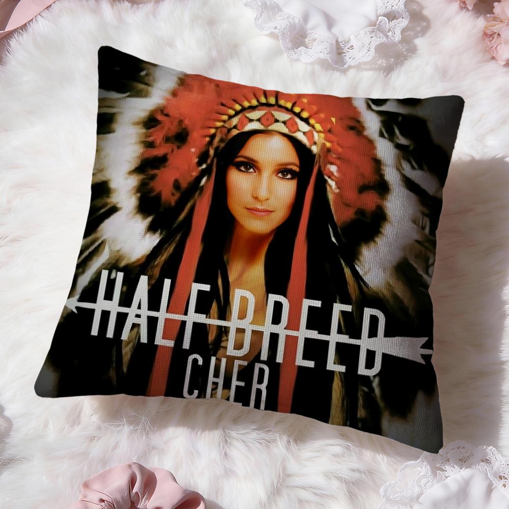 singer C-CherS Cushion Cover Premium Comfort Reversible Pillow Cove -Two in One Design for Any Room & Car Interior