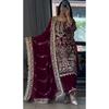 Pantaloni Dhoti Paksiatni Indiani Salwar Suit Abbigliamento da Matrimonio Bollywood Salwar Kameez