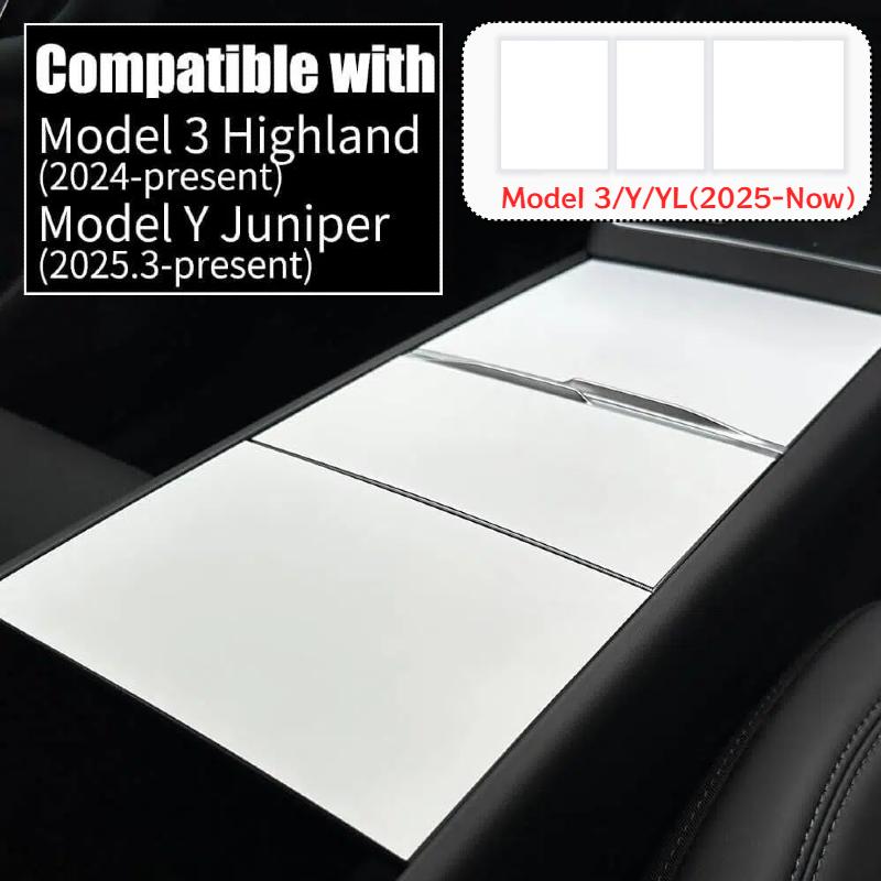Xiaomi Center Console Silicone Pad Protector for Tesla Model 3 Highland 2024 2025 Model Y Juniper YL 2025 2026 Interior Accessories