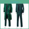 Gotham The Riddler Cosplay Trenchcoat Mit Baumwollmischgewebe Für Anime-Fans