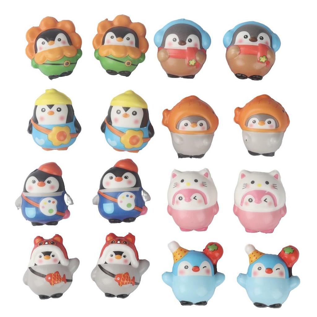 Little Octopus Ice Cream Squeeze Toy - Slow Rebound PU Foam for Stress Relief and Fun