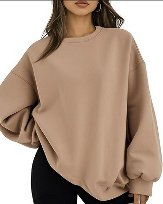 Unisex Loose Fit Hoodie: Long Sleeve Casual Sweatshirt for All Seasons