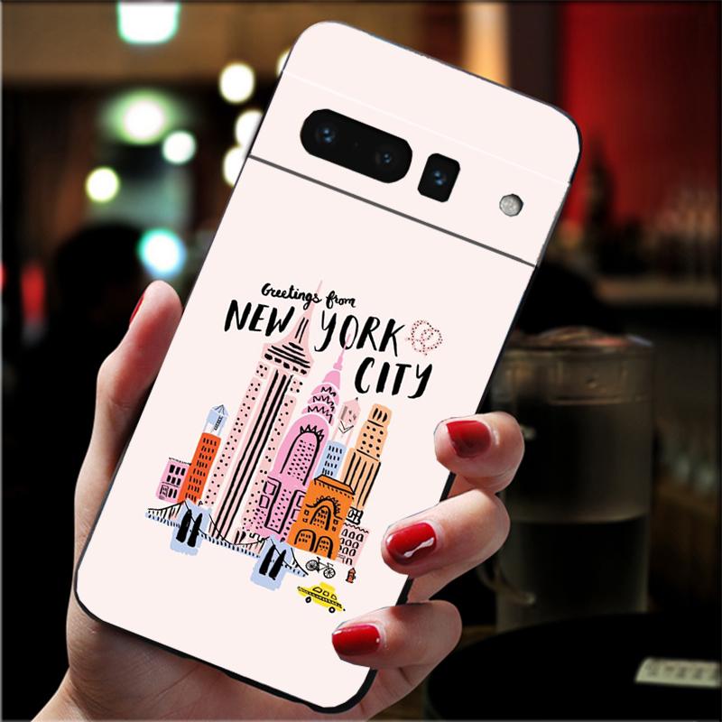 

Travel New York London Phone Case For Google Pixel 10 9 Pro XL 9A 8 7 6 Pro Pixel 8A 7A 6A Pixel 8 7 6 5 Google Pixel 9