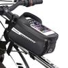 Multifunctional Bicycle Bag Waterproof Bike Top Tube Bag Cycling Phone-Case Holder for Under 6.5'' Phones Bike Accessory