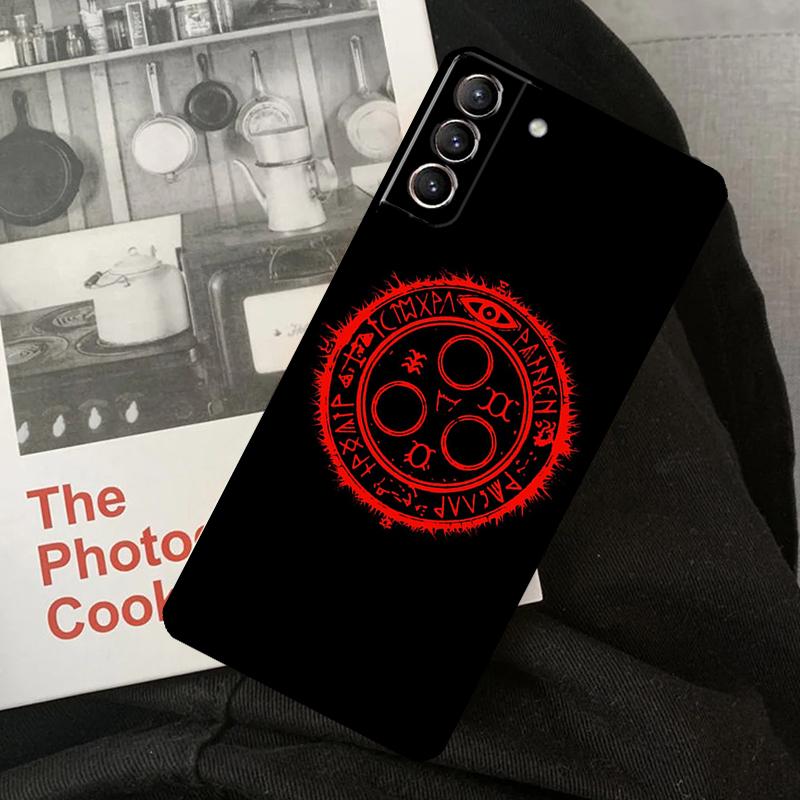 Halo of the Sun Silent Hill Phone Case For Samsung Galaxy S23 S22 S24 Ultra S20 S21 S24 FE S9 S10 Plus Note 10 20 Ultra