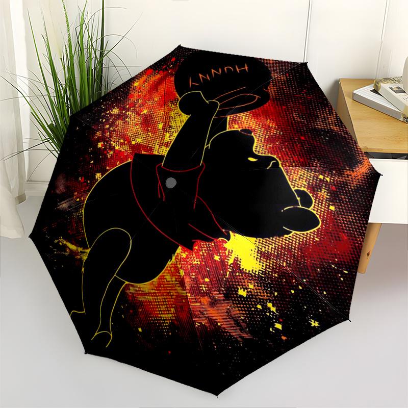 

Winnie the Pooh Hug Me Automatic Opening and Closing Folding - A Good Choice for Gifts, Fashionable and Convenient Umbrella With Cute Cartoo
