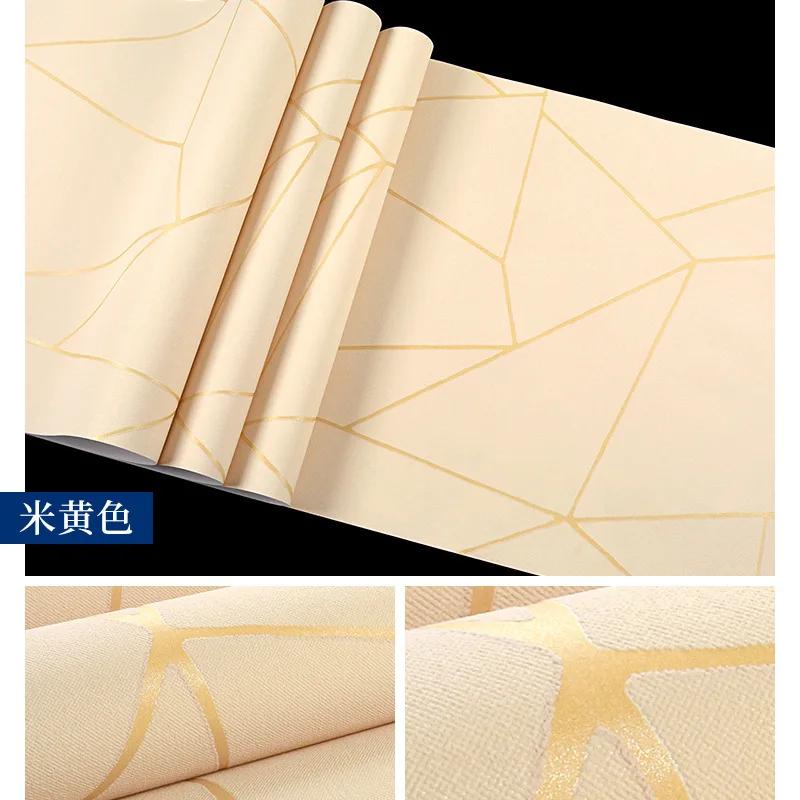 

Grey White Blue Geometric Wallpaper For Living Room Bedroom Modern Design 3D Embossing Stripes Triangles Pattern Wall Paper Roll 53cmx3m