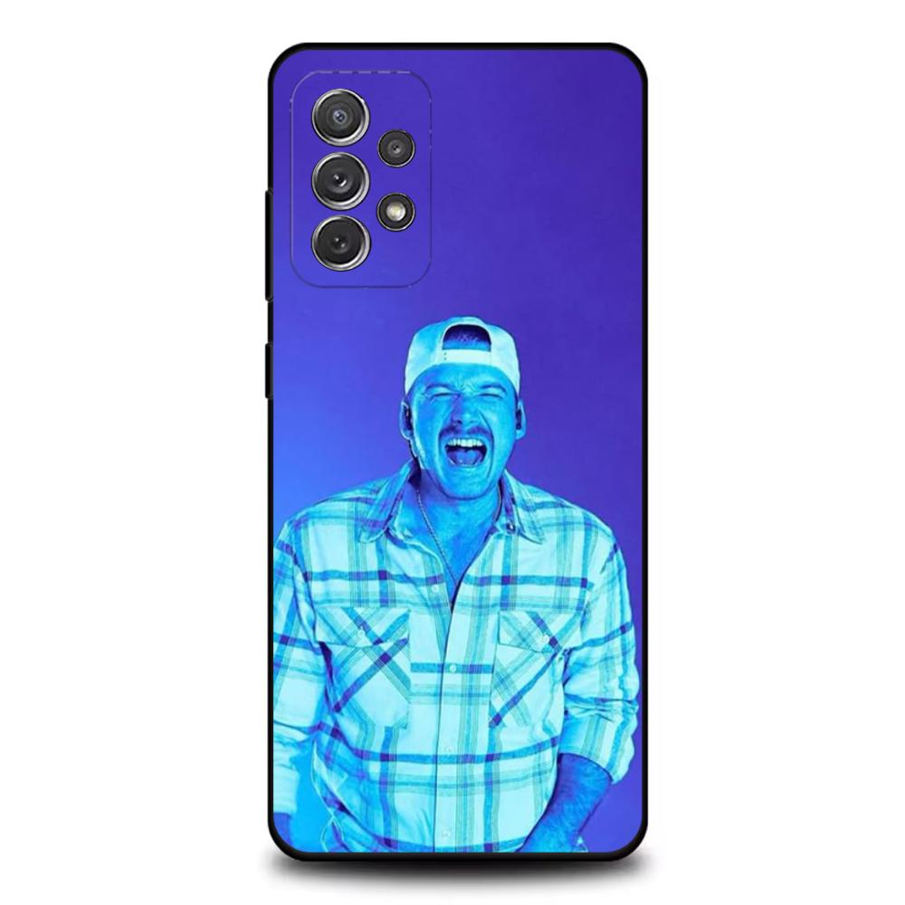 Singer Morgan W-Wallen Phone Case For Samsung S25,S24,S21,S22,S23,S30,Ultra,S20,Plus,Fe,Lite,Note,10,9,5G Black Cover