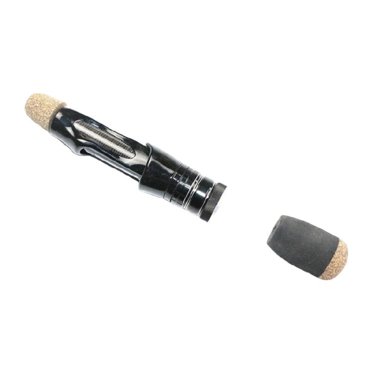 Comfortable Fishing Rod Handle For Fishing Rod with Antislip EVA And Rubber Cork Easy Installation Replacement Handle серебряный