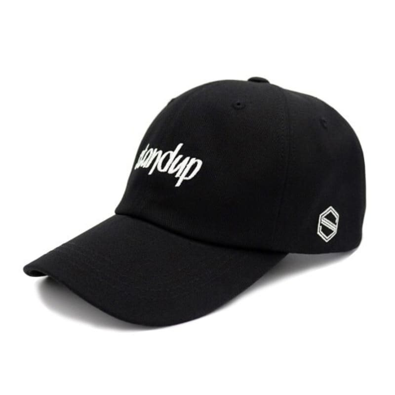 

STANDUP Standup Black Color Ball Cap LITE FIT