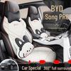 BYD Song Pro Leather & Linen Full Wrap Cartoon Seat Cover (Set of 5)