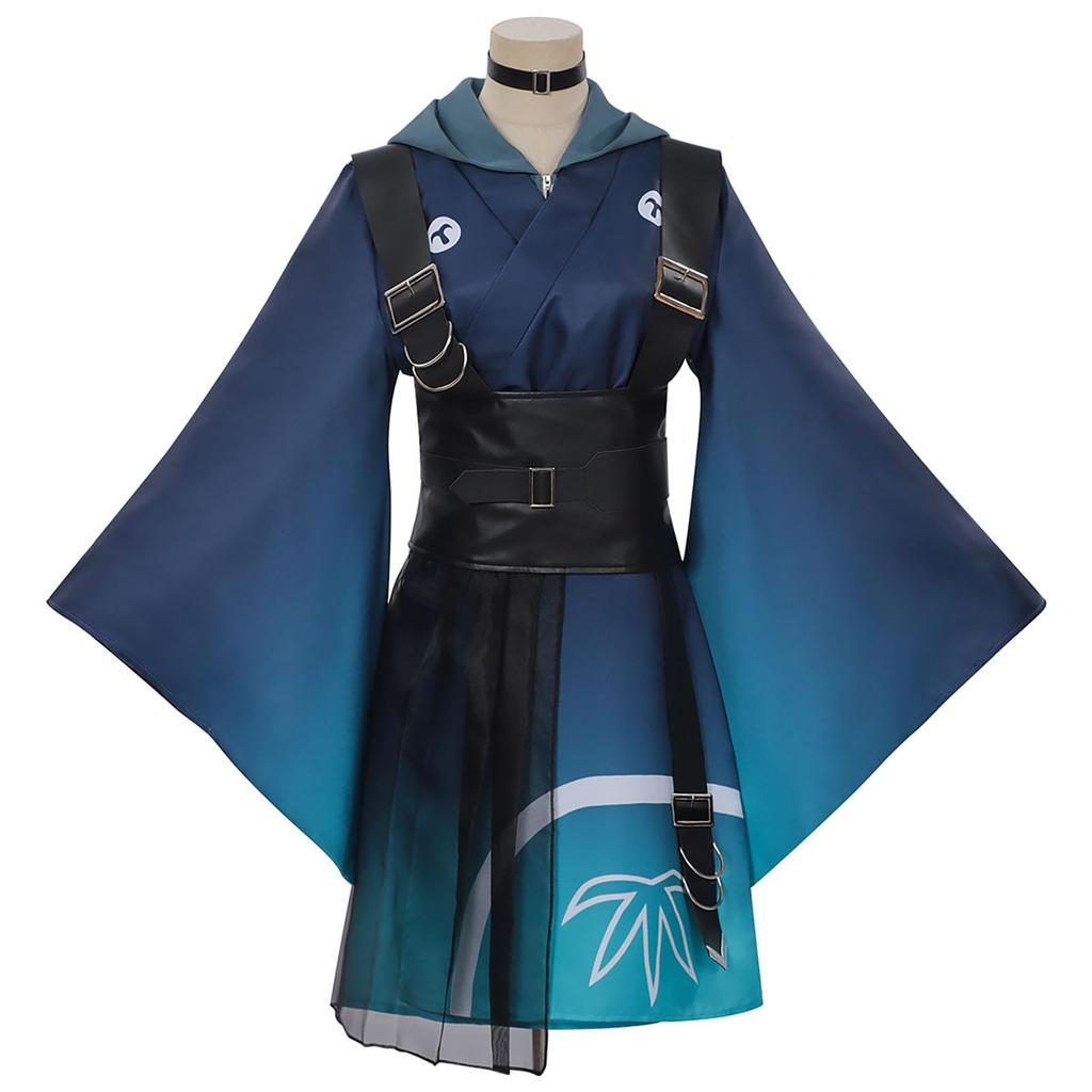 [milky time] Super Kaguya-hime! Sakayori Iroha Cosplay Anime Tsukuyomi IroP Kimono with Wig (L, Wig + Costume)