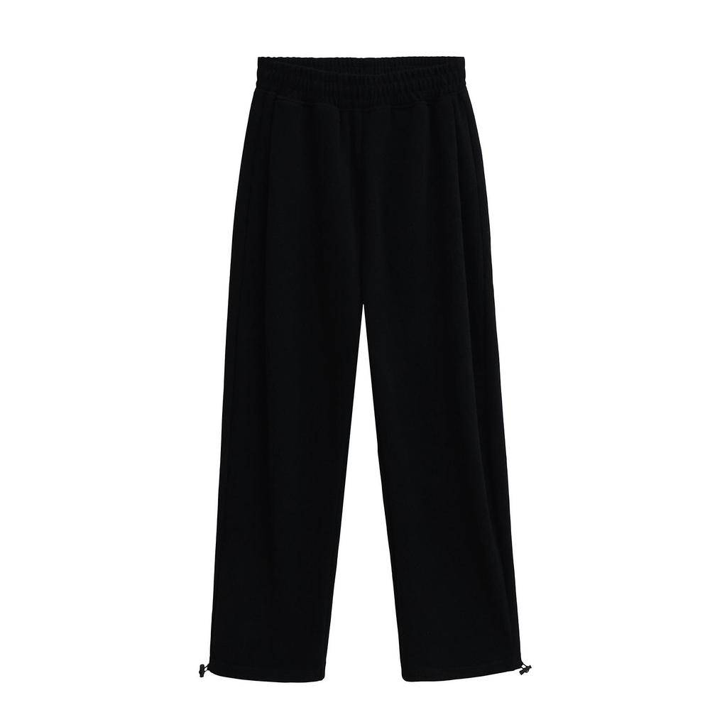 2025 Slimming High Waist Loose Casual Joggers: Versatile Two-Way Straight Leg Sport Sweatpants