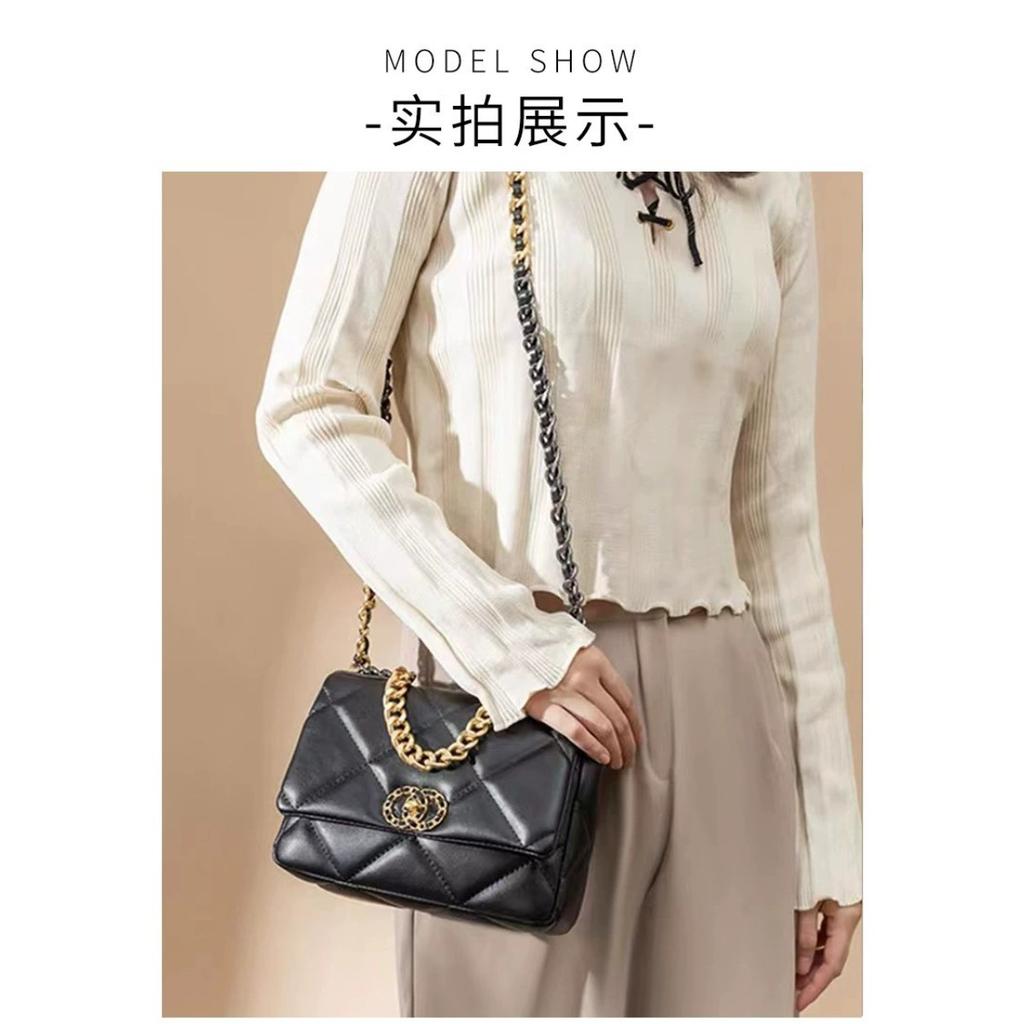 2025 Nowa skórzana romboidalna torba na ramię listonoszka modna wszechstronna mała elegancka wysokiej jakości przenośna damska torba hurtowa