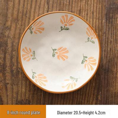 ZISIZ Handbemaltes Grobkeramik Geschirr