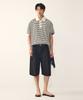 STUDIO TOMBOY [Men] Cotton Two-Tuck Half Pants_Black 9156231111