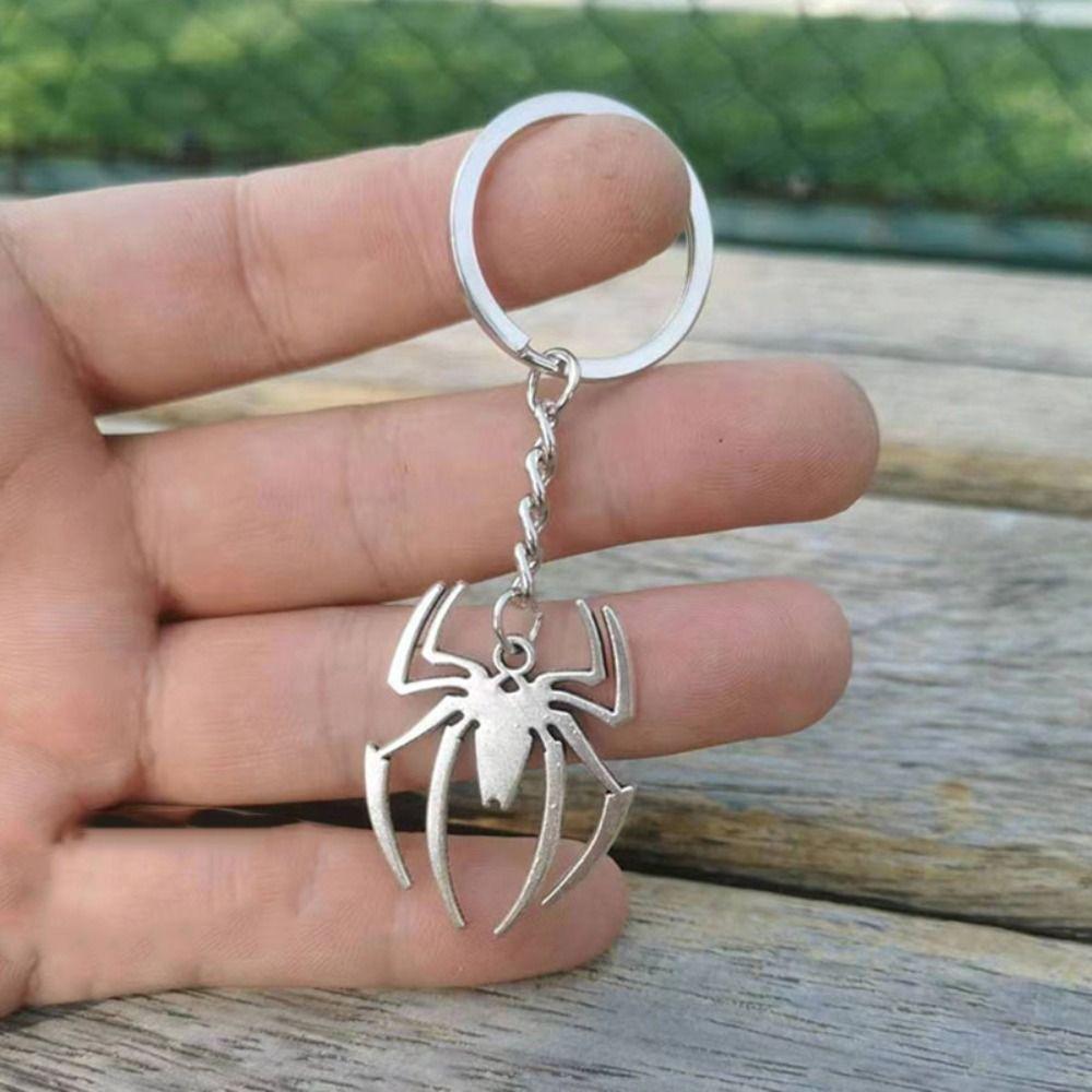 Metal Spider Keychain Araneid Metal Butterfly Key Chains Araneid Animal Key Ring  Car Key Holder