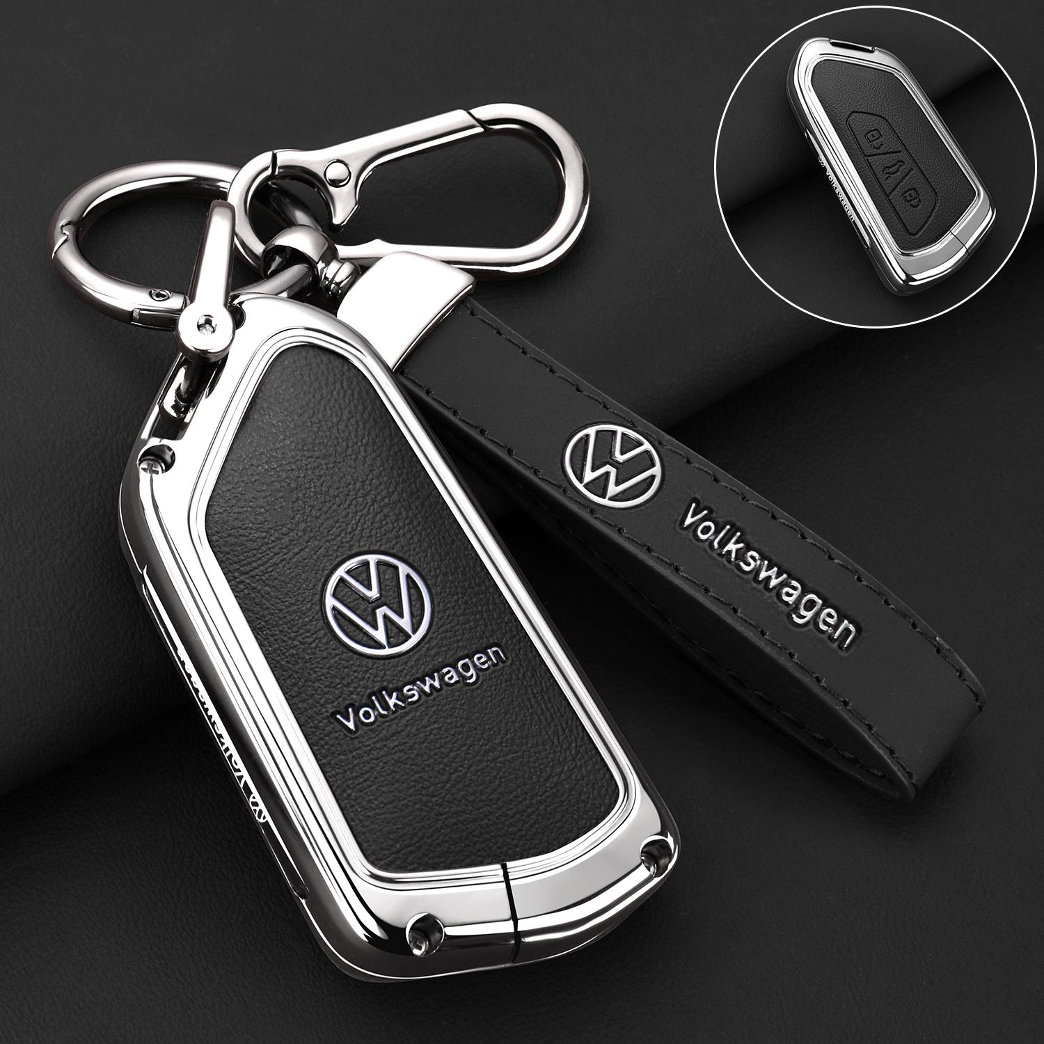 

For VW Car Key Cover Fob Case Shell Bag Accessories For VW Volkswagen Golf 8 MK8 ID3 ID4 Cupra 2020 Skoda Octavia A8 SEAT Leon