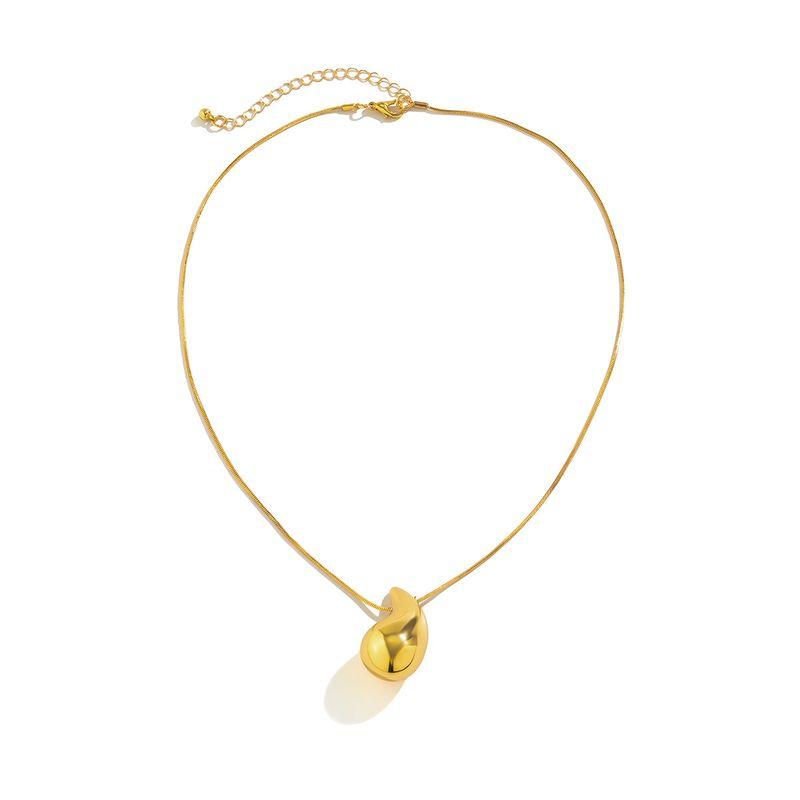 Niche Style Three-Dimensional Stud Earrings Female Hipster Internet Celebrity Snake Bones Chain Necklace Gold