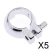 5xCymbal Stand Chrome Memory Lock 7/8" Drum Mounts Hardware 22mm
