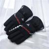 2PCS Men Waterproof Winter Cycling Gloves Windproof  Outdoor Sport Cycling Gloves Riding Bicycle Riding Motorcycle Warm Gloves