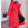 Cotton-padded Women's Literary and Artistic Retro Loose Large Size Ethnic Style Long Thick Coat
