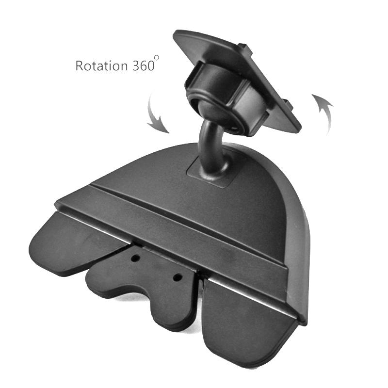 Phone Holder Car CD Slot Easy to Install Car Tablet Holder & Vent Mount CD Slot Mobile Phone Holder for Car