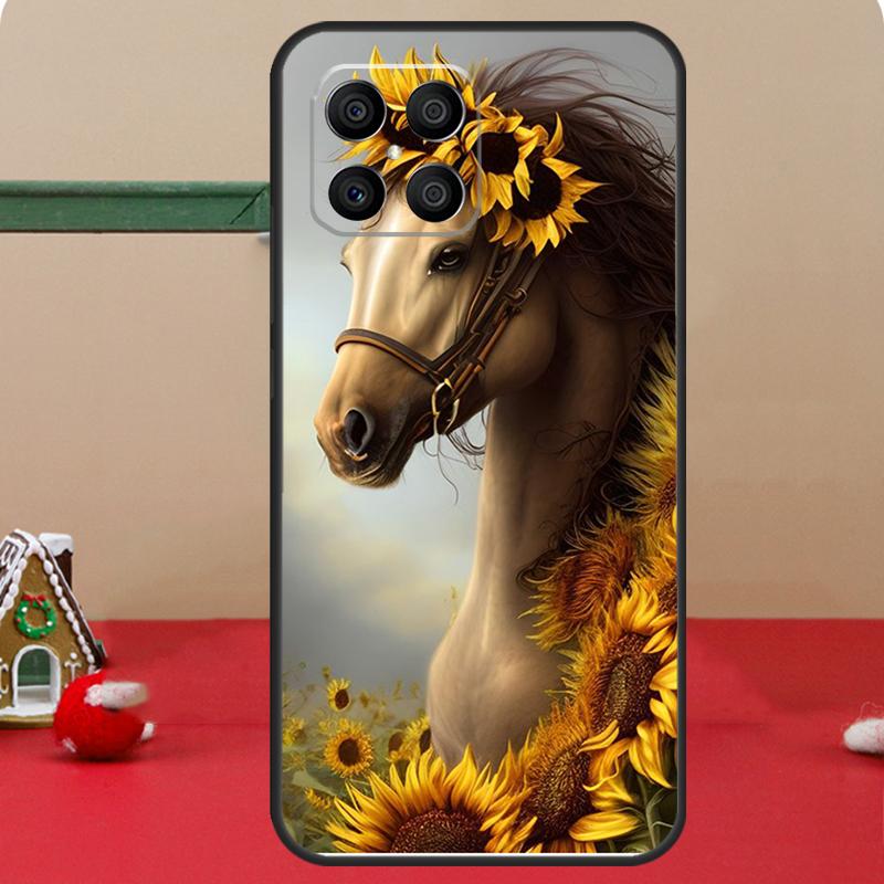 Beautiful Yellow Sunflower Case For Honor Magic 8 5 6 7 Lite Honor 400 Pro 200 70 90 X8c X8b X9a X9b X9c X9d Win Cover