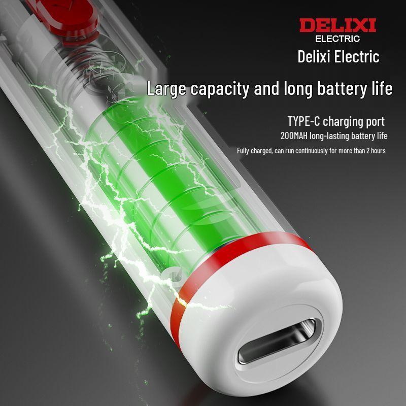 Rechargeable Multifunctional Mini Electric Screwdriver Set with Lithium Battery