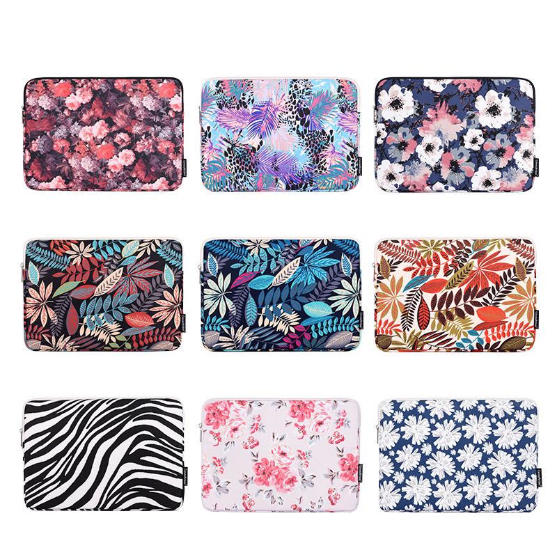 17-tommers digitaltrykt laptop-sleeve