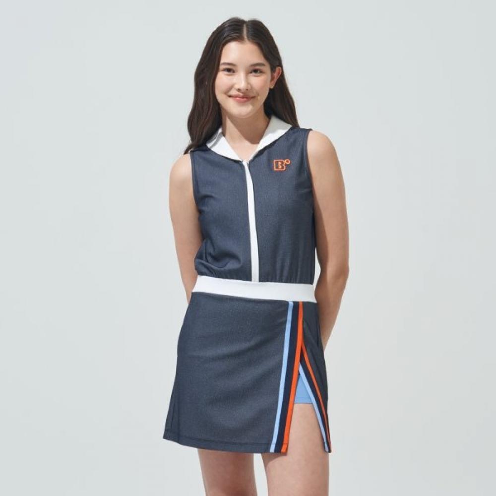 Blu Dot Sleeveless Slit Dress Ny 085