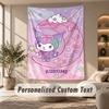 Wall Hanging Tapestry Art Cloth Bedroom Room Background DecorKuromi