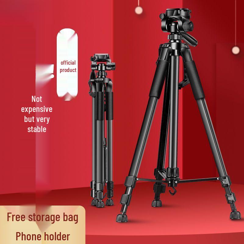 Universal DSLR/Mirrorless/Phone Tripod Stand for Stabilized Outdoor Photography & Video Recording