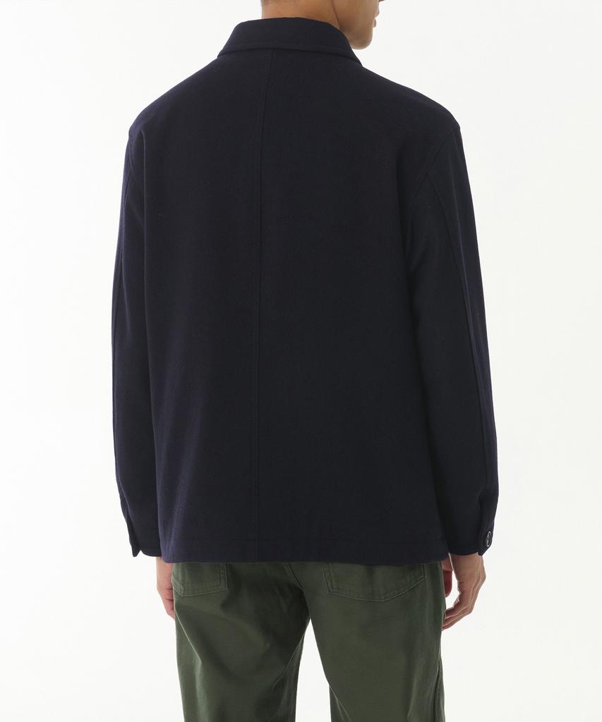 Musinsa Standard Wool Blend Chore Jacket [Navy]