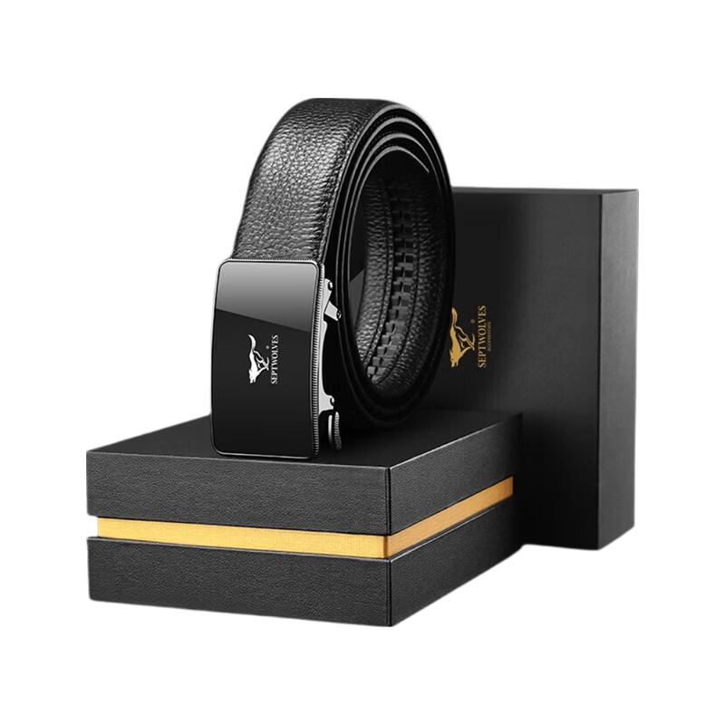 Septwolves Men s Automatic Leather Belt