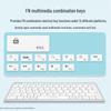 A4TECH FX51 78-Tasten Kabelgebundene Leise Kompakte Tastatur