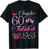Capítulo 60 Fabulosa Desde 1965 Regalo de 60 Cumpleaños Para Mujeres Camiseta
