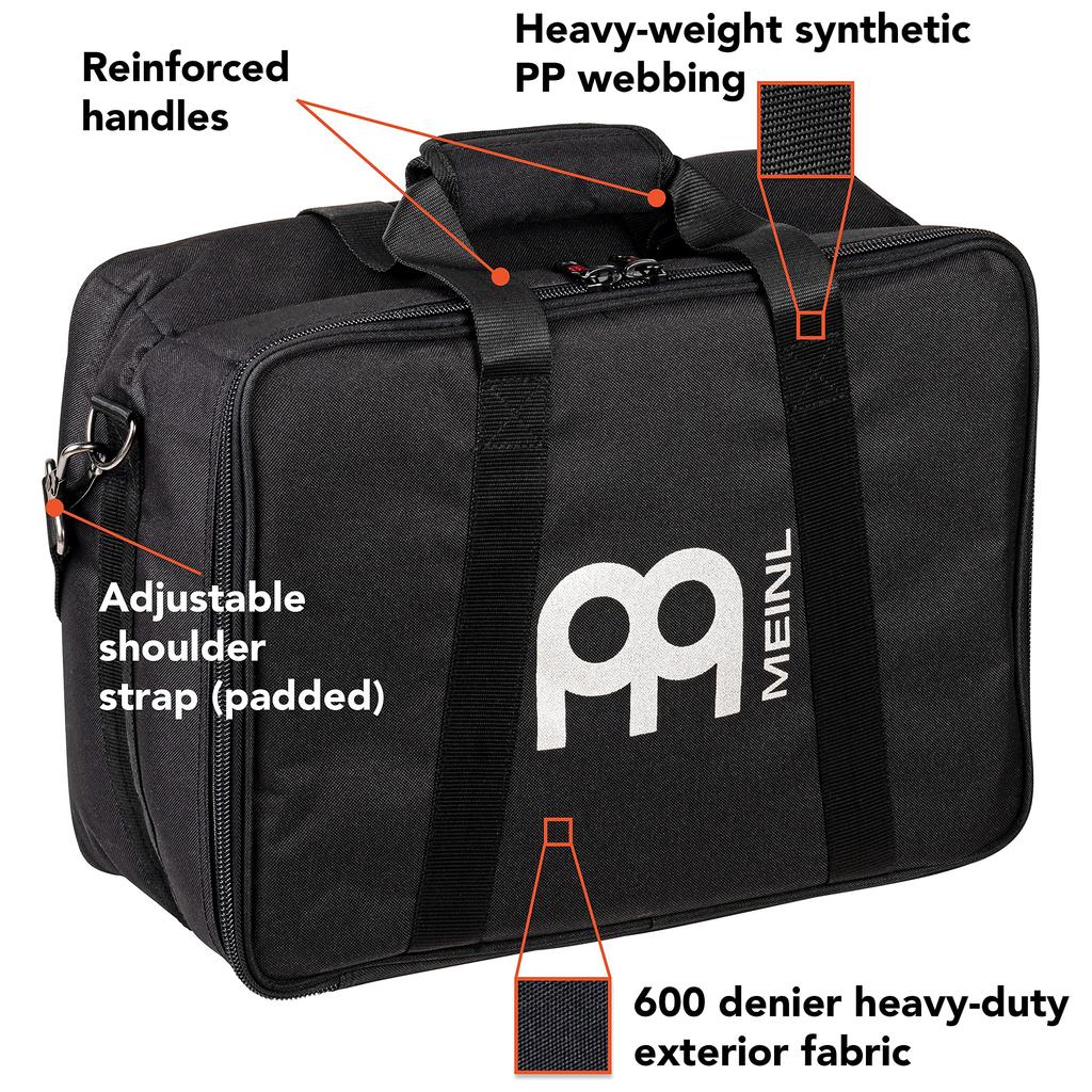 MEINL Percussion Professional Hybrid Slap-Top Cajon Bag MHTOPCJB