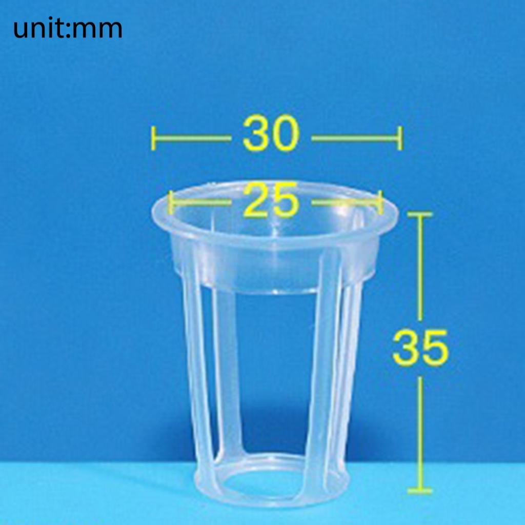 Orchid Pots Round Plastic 50Pcs Balcony Vegetable Soilless Cultivation