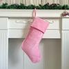 20In Large Velvet Christmas Stocking Plush Hanging Gift Candy Bag For Fireplace Mantel Xmas Tree Holiday Home Decoration