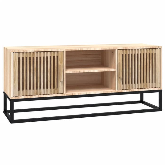 VidaXL TV Cabinet 105x30x45 Cm Engineered Wood and Iron 352099