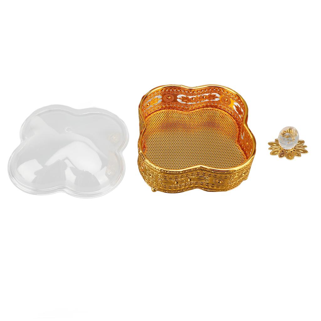 Decorative Jar Box Retro European Acrylic Small Jar for Jewelry Gift