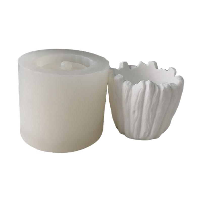 

Love Hearts Leaves Succulents Pot Resin Silicone Mold Suitable for Diy Garden Concrete Flower Pot Candle Holder Crafts