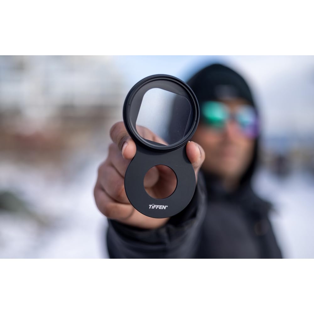 Tiffen 58mm Smartphone Filter Mount Kit for iPhone Pro 14/15 (SP58FA14PRSUNGK)